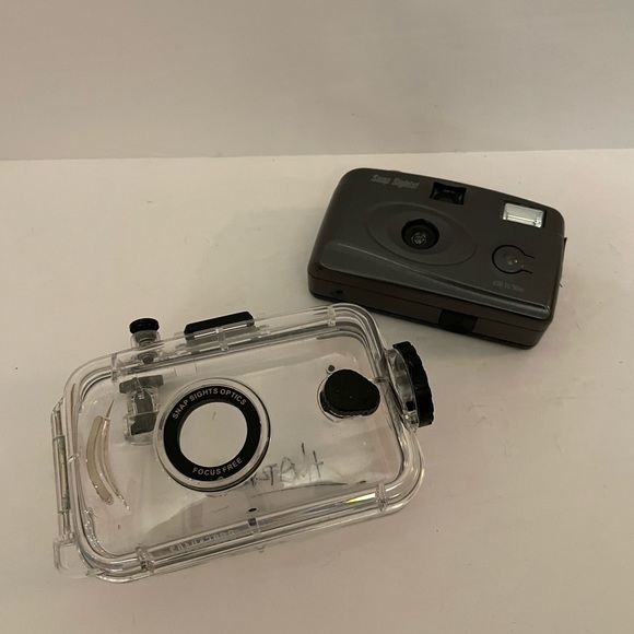 Cameras, Photo & Video Snap Sights 35mm Point And Shoot Underwater